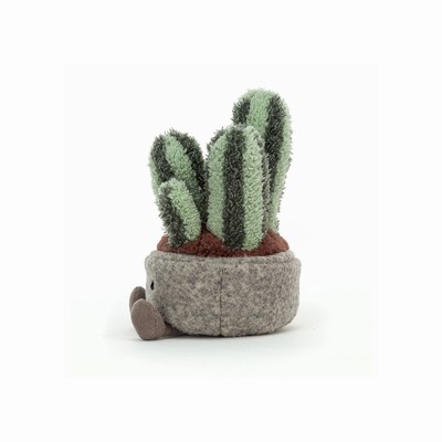 Jellycat Silly Succulent Columnar Cactus USA | 19624KFSV